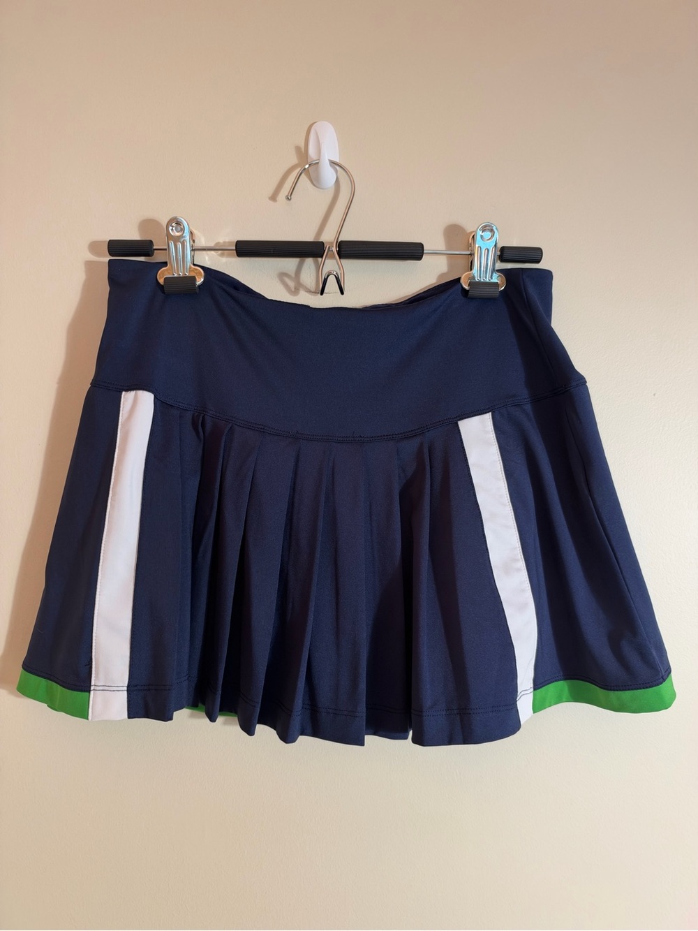 Fila Women's Retro Style Navy Athletic Pleated Tennis Skort size Medium